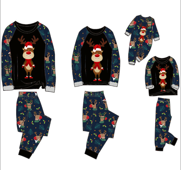 Lazy X-mas Family Pajamas