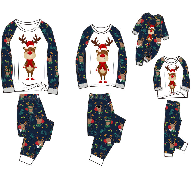 Lazy X-mas Family Pajamas