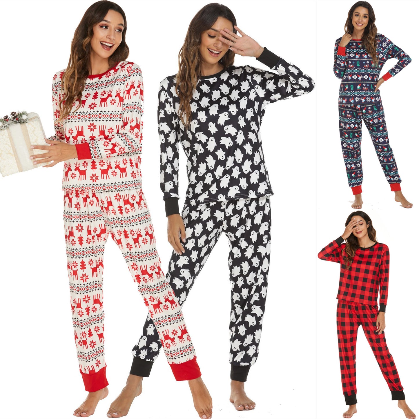 Lazy X-mas Female Pajamas