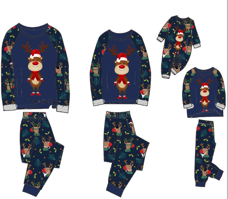 Lazy X-mas Family Pajamas