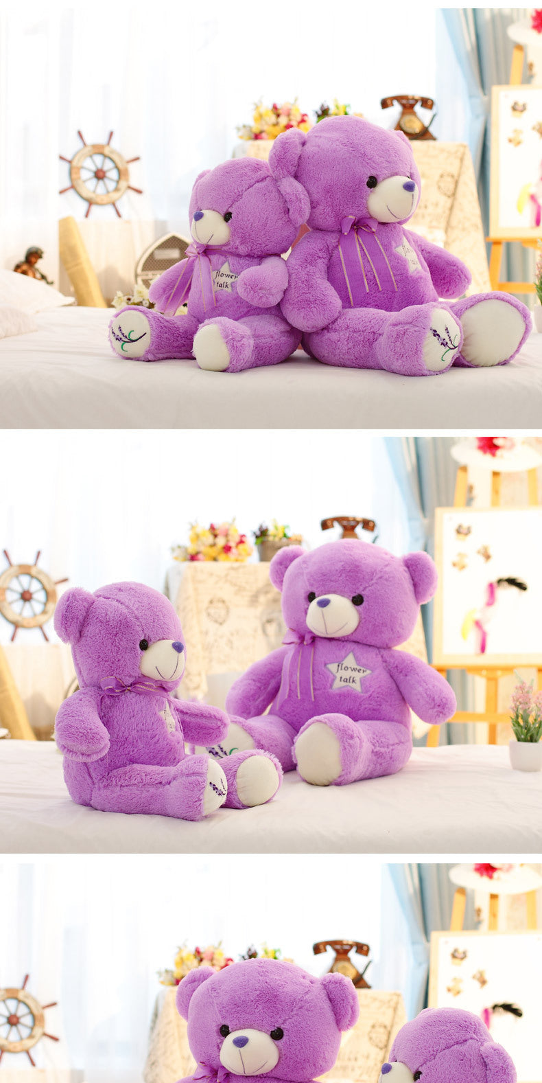 LazyTeddy Lavender Scented  Bear